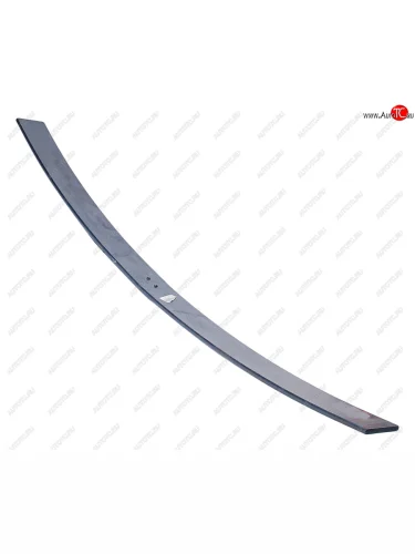 Лист рессоры УРАЛ-375 задней №1-3 с двумя кнопками L=1550мм ЧМЗ ЧМЗ 90х12х1550