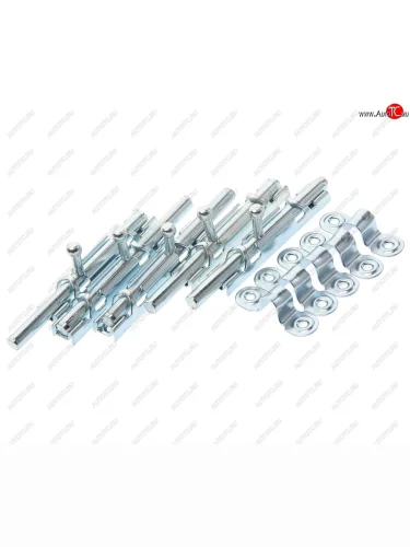 Задвижка накладная 150мм набор 5шт. оцинкованная МЕТАЛЛИСТ МЕТАЛЛИСТ 91513