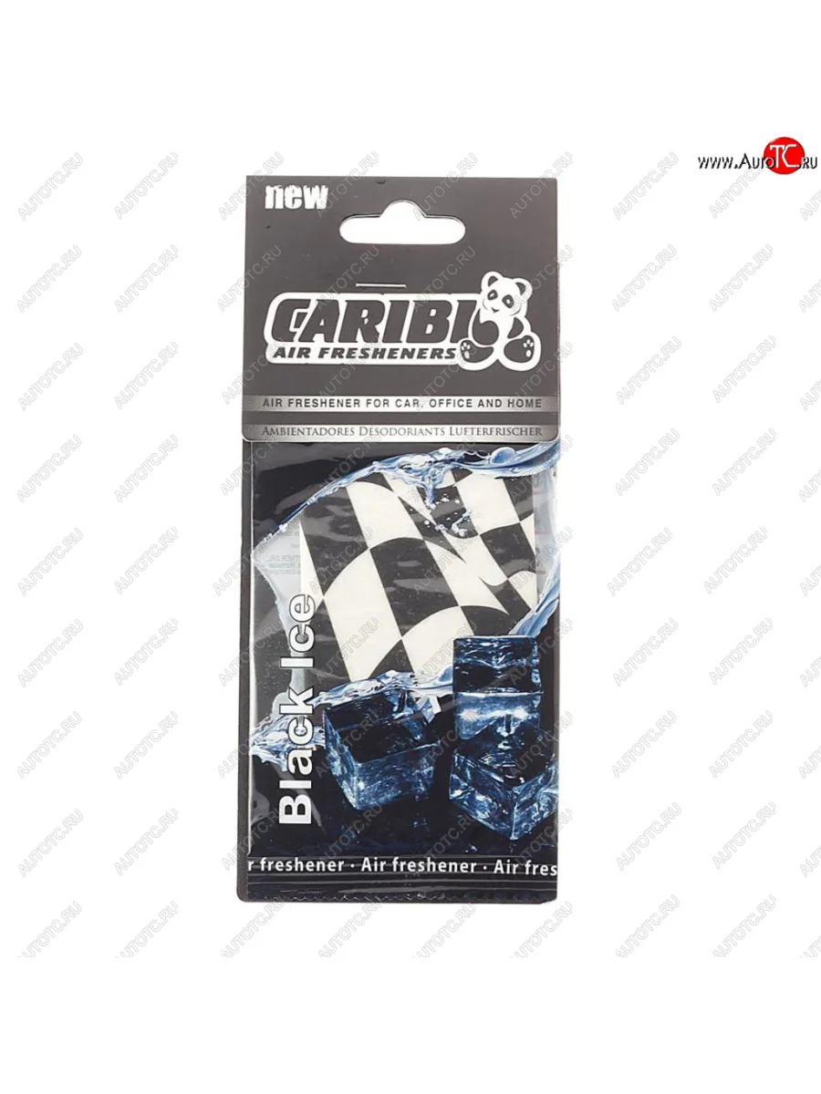 Ароматизатор подвесной пластина (черный лед) Formula-1 CARIBI CARIBI 91589  в Самаре Самарской области