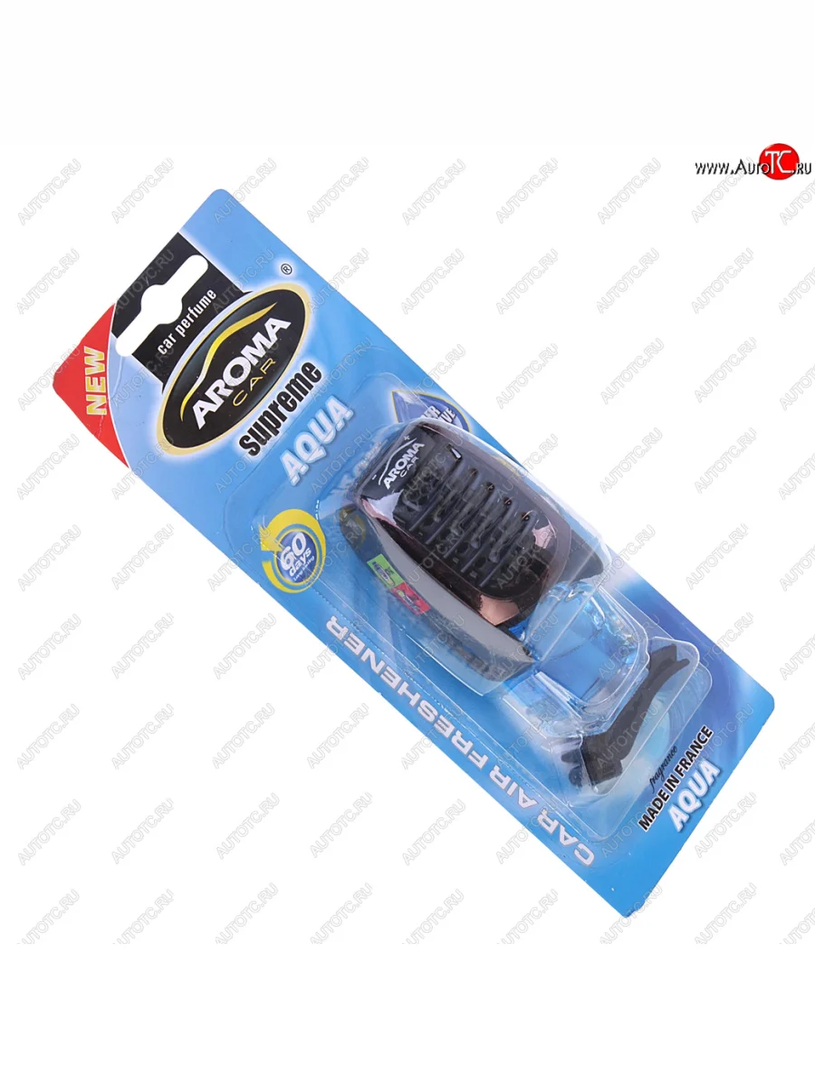 Ароматизатор на дефлектор жидкостный (аква) 7мл Supreme AROMA CAR AROMA CAR 92047 AROMA CAR 92047  в Самаре Самарской области