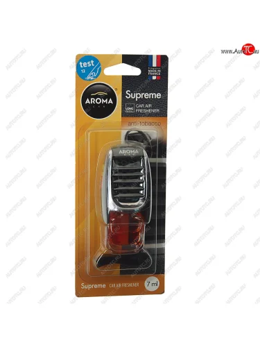 Ароматизатор на дефлектор жидкостный (антитабак) 7мл Supreme AROMA CAR AROMA CAR 92049