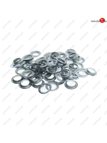 Люверс круглый 40мм комплект (50шт.) оцинкованный ПТ Производственные технологии 9209