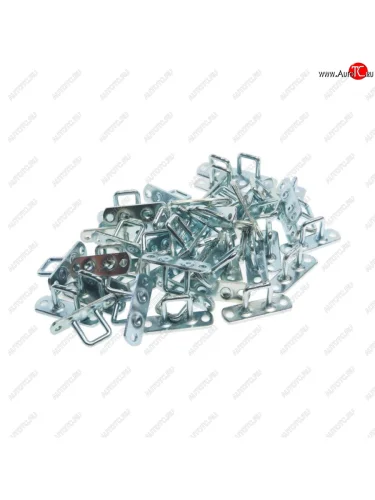 Скоба бортовая 49х15мм оцинкованная комплект (50шт.) ПТ Производственные технологии 9232