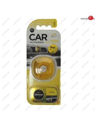 Ароматизатор на дефлектор гелевый (ваниль) Loop AROMA CAR AROMA CAR 92599