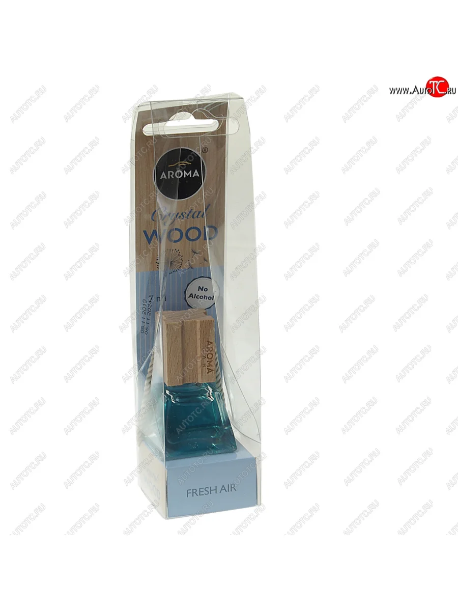 Ароматизатор подвесной жидкостный (свежий воздух) 7мл Crystal Wood AROMA CAR AROMA CAR 92841  в Самаре Самарской области