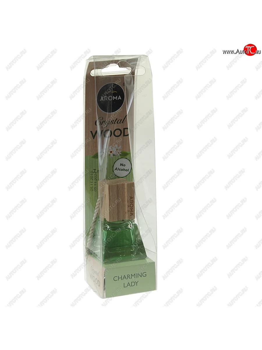 Ароматизатор подвесной жидкостный (очаровательная леди) 7мл Crystal Wood AROMA CAR AROMA CAR 92842  в Самаре Самарской области