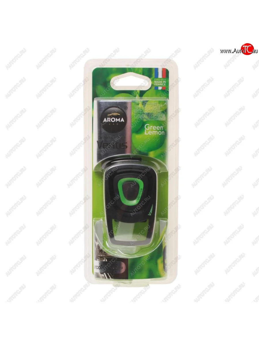 Ароматизатор на дефлектор жидкостной (зеленый лимон) 8мл Ventis AROMA CAR AROMA CAR 92916  в Самаре Самарской области
