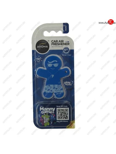 Ароматизатор на дефлектор полимерный (новая машина) 8г Manny AROMA CAR AROMA CAR 92996