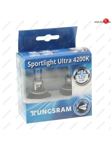 Лампа 12V HB4 51W P22d 4200K бокс (2шт.) TUNGSRAM TUNGSRAM 93115207 TUNGSRAM 93115207