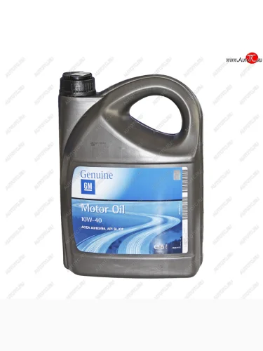 Масло моторное GENERAL MOTORS 10W40 псинт. 5л OE GENERAL MOTORS 93165216