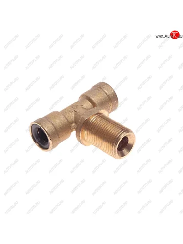 Соединитель трубки ПВХ,полиамид d=12мм-12мм (наружная резьба) М20х1.5 тройник латунь CAMOZZI CAMOZZI 9410 12-m20x1.5