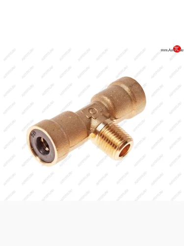 Соединитель трубки ПВХ,полиамид d=6мм-6мм G наружный 18 тройник латунь CAMOZZI CAMOZZI 9410 6-02