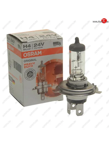 Лампа 24V H4 7570W P43t-38 Heavy Duty OSRAM OSRAM 94196