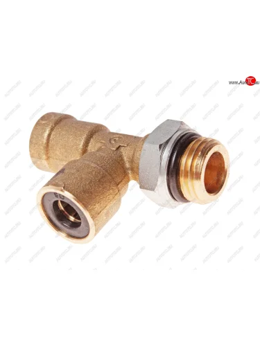 Соединитель трубки ПВХ,полиамид d=8мм-8мм (наружная резьба) М16х1.5 тройник латунь CAMOZZI CAMOZZI 9422 8-m16x1.5