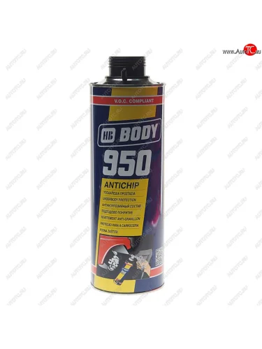 Антигравий черный 1л 950 BODY BODY 9500200001