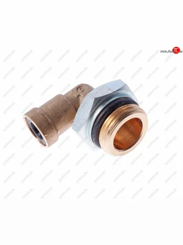 Соединитель трубки ПВХ,полиамид d=8мм (наружная резьба) М22х1.5 угольник латунь CAMOZZI CAMOZZI 9502 8-m22x1.5