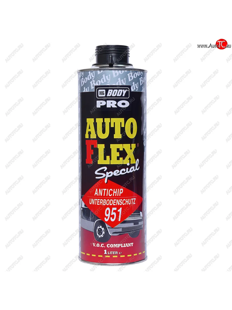 Антигравий черный 1л Autoflex U951 PRO BODY BODY 9510200001  в Самаре Самарской области