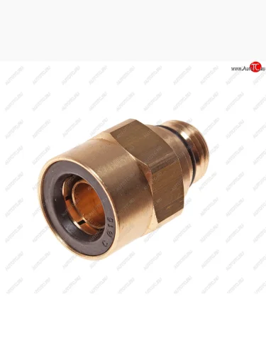 Соединитель трубки ПВХ,полиамид d=15мм (наружная резьба) М16х1.5 прямой латунь CAMOZZI CAMOZZI 9512 15-m16x1.5