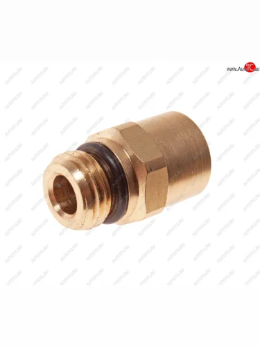 Соединитель трубки ПВХ,полиамид d=8мм (наружная резьба) М14х1.5 прямой латунь CAMOZZI CAMOZZI 9512 8-m14x1.5