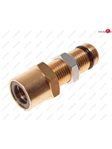 Соединитель трубки ПВХ,полиамид d=12мм (наружная резьба) М16х1.5 прямой латунь CAMOZZI CAMOZZI 9590 12-m16x1.5-s01