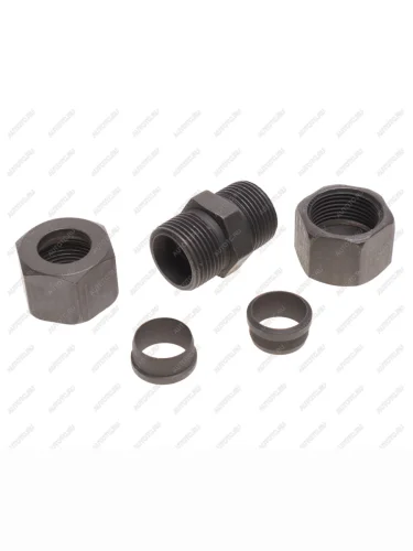 Соединитель трубки ПВХ,полиамид d=6мм прямой DT DT 9.60007