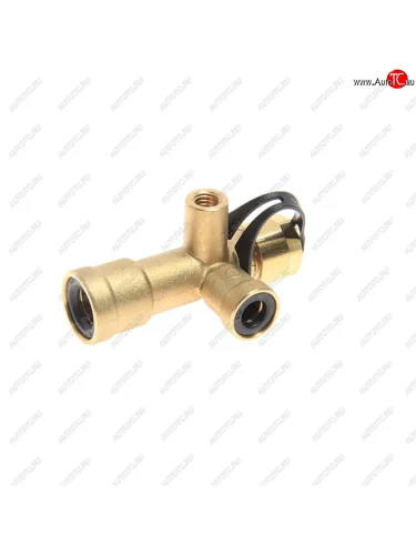 Кран КАМАЗ,МАЗ аварийного растормаживания P=128мм (М16х1.5) латунь CAMOZZI CAMOZZI 9604 12-8-м16х1.5-м8