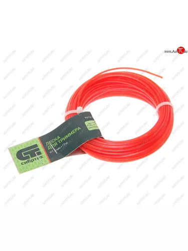 Леска для триммера 1.6мм 15м треугольник СИБРТЕХ СИБРТЕХ 961615