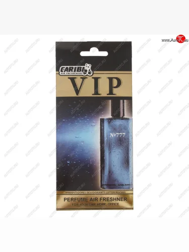 Ароматизатор подвесной пластина (№777 Davidovv Cool water) CARIBI CARIBI 99974