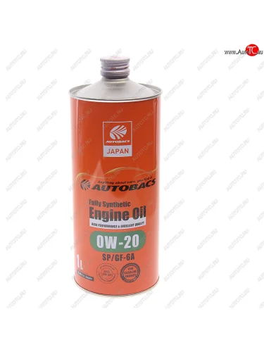 Масло моторное ENGINE OIL 0W20 синт.1л Япония AUTOBACS AUTOBACS a00032229