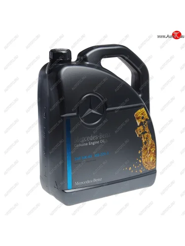 Масло моторное MERCEDES 5W40 синт.5л (спецификация 229.3) OE MERCEDES a000989200713faer