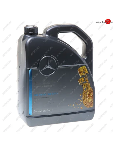 Масло моторное MERCEDES 5W40 синт.5л (спецификация 229.5) OE MERCEDES a000989210713faer