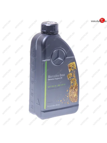 Масло моторное MERCEDES 5W30 синт.1л (спецификация 229.51) OE MERCEDES a000989220711fbdr