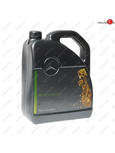 Масло моторное MERCEDES 5W30 синт.5л (спецификация 229.52) (ЗАМЕНА НА A000989330913ABDW) OE MERCEDES a000989700613abdw
