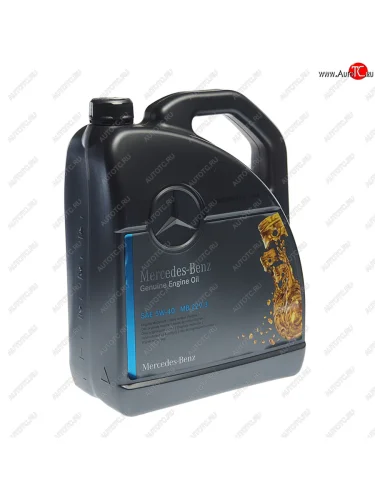Масло моторное MERCEDES 5W40 (спецификация 229.3) синт.5л (ЗАМЕНА НА A000989850613AAEW) OE MERCEDES a000989850613aaee