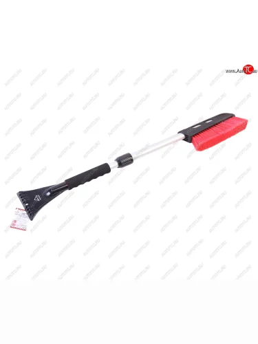 Щетка со скребком телескопическая 82-105см черно-красная ARNEZI ARNEZI a0401017