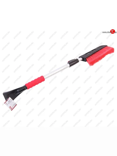 Щетка со скребком телескопическая 79-105см черно-красная ARNEZI ARNEZI a0401027