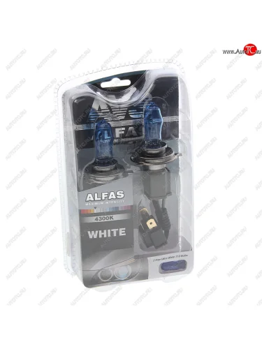 Лампа 12V H4 P43t 7585W бокс (2шт.) Alfas AVS AVS a07235s