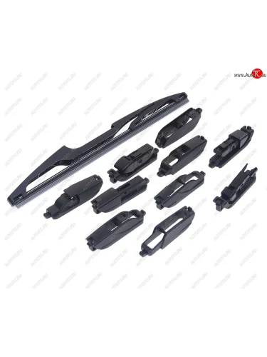 Щетка стеклоочистителя 280мм каркасная задняя Rare Line (адаптер 10 в 1) AVS AVS a07790s