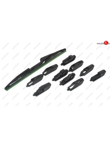 Щетка стеклоочистителя 330мм каркасная задняя Rare Line (адаптер 10 в 1) AVS AVS a07792s