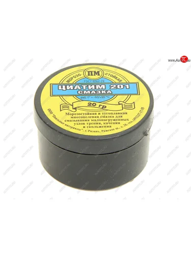 Смазка ЦИАТИМ-201 20г банка пластик ВТО ВТО а120260
