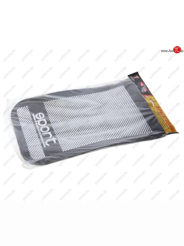 Брызговик универсальный черный большой 4шт. карбон металлик NO NAME а-380 (58309)