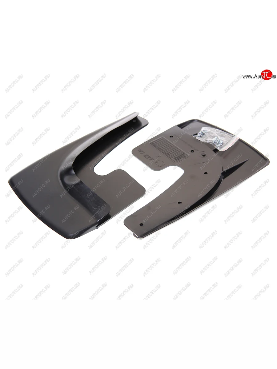 Брызговик универсальный черный 2шт. без надписи (пакет) NO NAME а-388 (25235)  в Самаре Самарской области