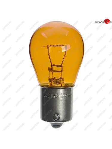 Лампа 24V PY21W BAU15s AVS AVS a78323s