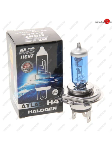 Лампа 24V H4 7570W P43t AVS AVS a78894s