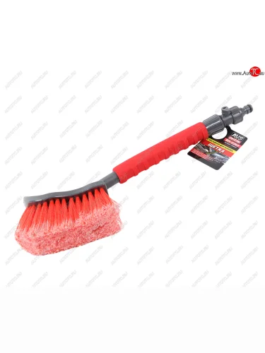 Щетка для мойки автомобиля 46см красная AVS AVS a80854s