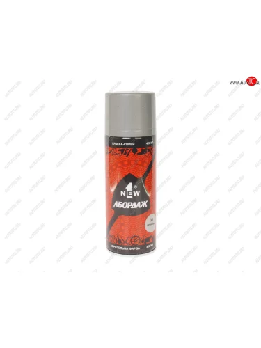 Краска серебристая аэрозоль 400мл Abordage 1NEW 1NEW ab-036