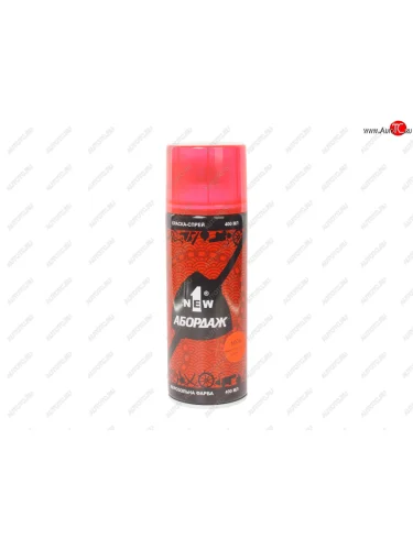 Краска флуоресцентная оранжевая аэрозоль 400мл Abordage 1NEW 1NEW ab-1006