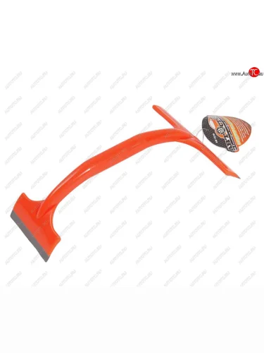 Скребок для сгона воды 16х9см двусторонний оранжевый АВТОСТОП АВТОСТОП ab-1638