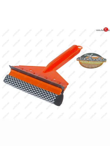 Щетка для мойки автомобиля 23см губка,водосгон АВТОСТОП АВТОСТОП ab-1707