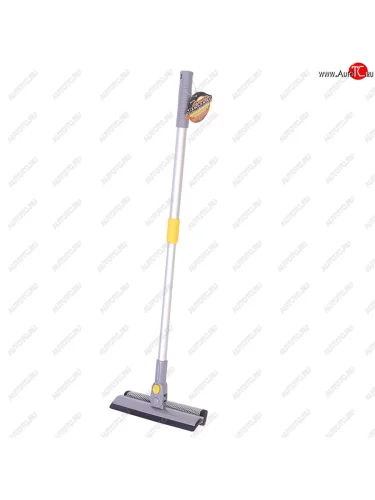 Щетка для мойки автомобиля телескопическая 50-70см губка,водосгон АВТОСТОП АВТОСТОП ab-1728